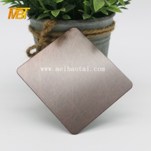 gold vibration stainless steel decorative sheet