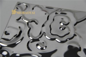 Black Color Coating Mirror Polish Design Finish Grade 201/304 Stainless Steel Sheet for Decoration Wall Ceiling Sheet Four Feet