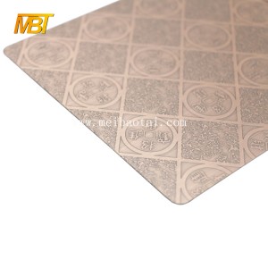 201 bronze hairline metal sheet color steel sheet for european doors