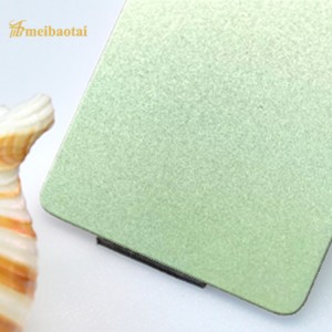 Hot Sales 201 304 Decorative Sandblast Stainless Steel Sheets Slit Edge