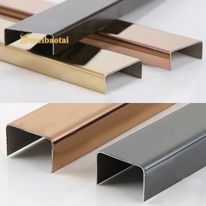 U Tile Trim Decorative Trim for Counter Decoration