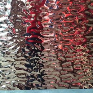 stamped Stainless Steel Sheet For Decorative Wall Panel