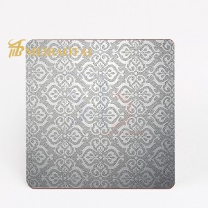 304 Cold Rolled Embossed Stainless Steel Color Sheet
