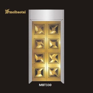 Elevator cabin decoration plate pvd gold color coating luxury decoration plate 0.95mm thickness grade 304 stainless steel plate