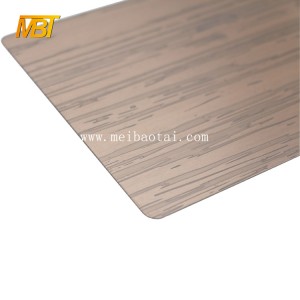 bronze decorative stainless steel sheet