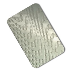 water pattern embossed decorative sheet