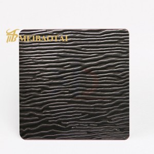 Embossing Patter Custom Color Embossed Stainless Steel Sheet