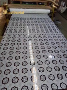 SUS 304Silver Mirror Etched Elevator Decorative Stainless Steel Sheet
