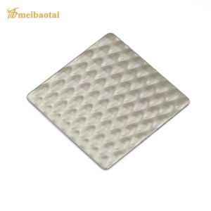 Mirror Finished Stamped Metal Decorative Sheet