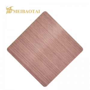 hailrline pvd color coating stainless steel sheet decorative kitchen cabinet
