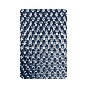 high quality  stamp mirror color stainless steel sheet