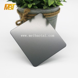 grey sandblasting inox
