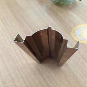 shaped stainless steel u channel decorative sheet metal panels
