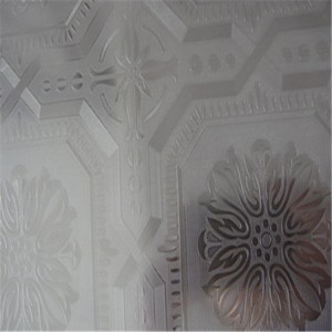 Europe flower Decorative Embossed Stainless Steel