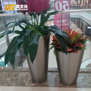 metal fabrication stainless steel flower pot