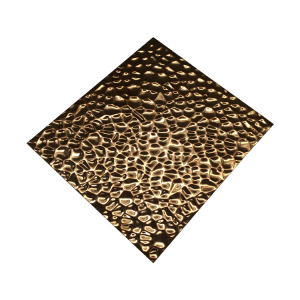 High Quality Golden Color Coating Honey Comb Plate Decoration Plate 0.65mm Thickness Grade 201/304 Stainless Steel Plate