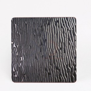 High Quality Stamped Design Grade 201 Stainless Steel Sheet for Decoration Wall Ceiling