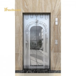 Gold Silver Color Coating Four Feet 0.65mm Thickness Grade 304 Stainless Steel Sheet Decoration Lift Elevator Sheet