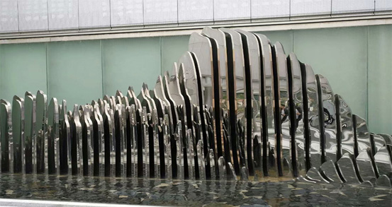 How to install stainless steel background wall