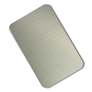 embossed linen decorative steel sheet