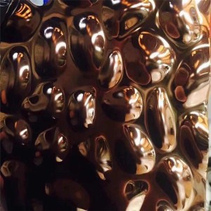 stamped finish 304 stainless sheet