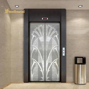 High Quality Elevator Decoration Plate 0.75mm Thickness Gold Silver Mirror Etching Hairline Process Design Decoration Plate for Elevator