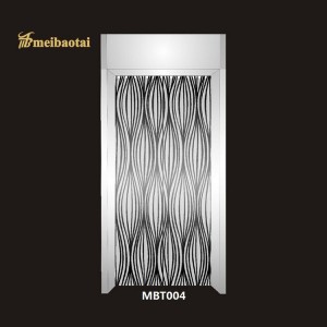 High Quality Elevator Decoration Plate 0.75mm Thickness Gold Silver Mirror Etching Hairline Process Design Decoration Plate for Elevator