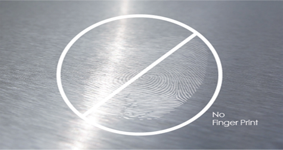 Seven steps for the handling and installation of No-finger print stainless steel plates