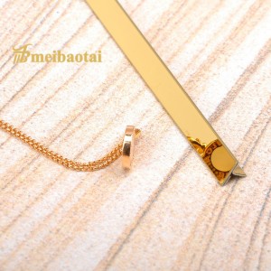 Gold Plating T Profile SS Trim T Profile for Tile Wall Decorate