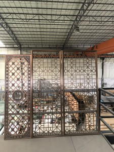Restaurant Aluminum Partition Panel Room Divider