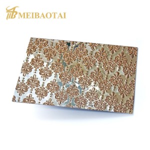 Lembaran Baja Tahan Karat Stempel Kelas 201 304 4*8 Kaki untuk Dekorasi Interior