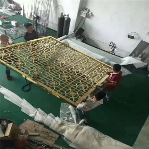 decorative screen partition stainless steel color plate