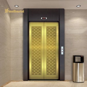 High Quality Export to Turkey PVD Gold Etching Elevator Plate 304 Stainless Steel Plate