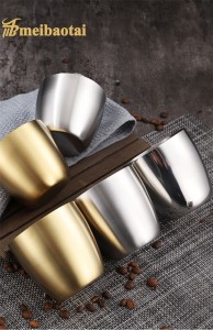 304 Stainless Steel Cold Drink Cup Metal Cup
