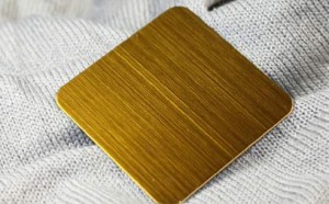 High Quality 201 304  Stainless Steel Hairline Sheet for Decoration Material