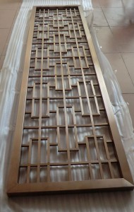 Grade 304 Decorative Metal Stainless Steel Room Divider for Hotel Restaurant