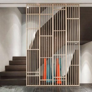 Factory Manufature Customized Decorative Stainless Steel Room Divider for Exhibition Hall
