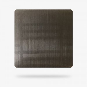 High Quality Grade 201 304 Hairline Stainless Steel Sheet for Decoration Materials