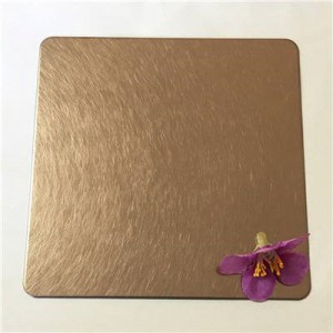 PVD Color Vibration Finish Stainless Steel Sheet Plate for Kitchen Equipment Surface Decoration