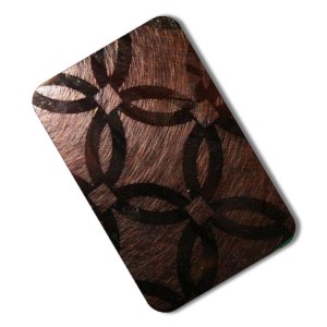 sliver vibration color 304 decorative sheet