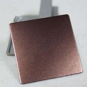 Sandblast Stainless Steel Panel PVD Color Stainless Steel Sheet