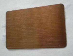 Grade 201 304 Hairline Decorative Stainless Steel Sheet Made in China