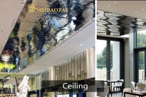 custom stamping mirror color pvd color coating stainless steel sheet decorative cabinet
