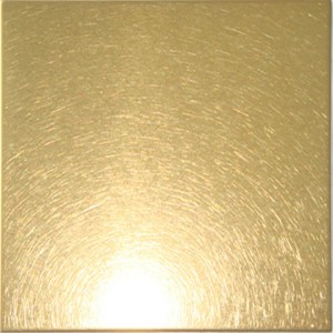 gold vibration stainless steel decorative sheet