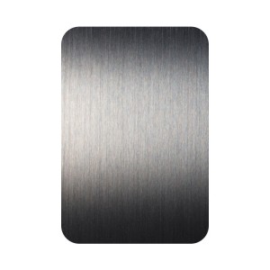 PVD Chamage Rose Black Color Coating Hairline Anti fingerprint Design Finish Decorative Plate 201 Stainless Steel Sheet for Wall Elevator Lift