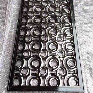 living room partition stainless steel plate