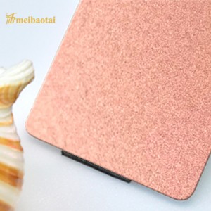 Hot Sales 201 304 Decorative Sandblast Stainless Steel Sheets Slit Edge