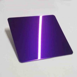 grade 304 201 8k mirror pvd color coating stainless steel sheet decorative plate