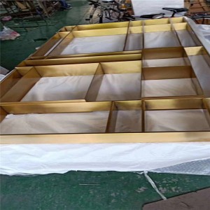 Stainless Steel Decorative Partition color stainless steel plate for hotel decorative