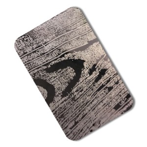 316l etched stainless steel sheet wall panel